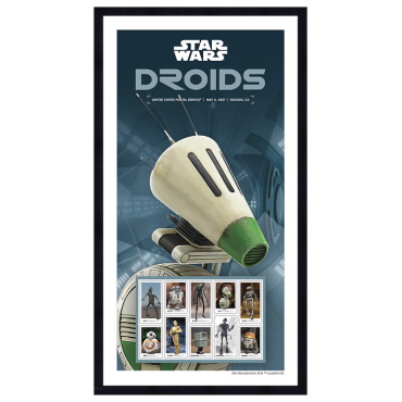 Star Wars™ Droids D-O Framed Stamps
