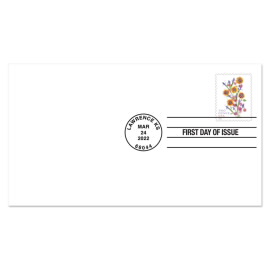Sunflower Bouquet First Day Cover
