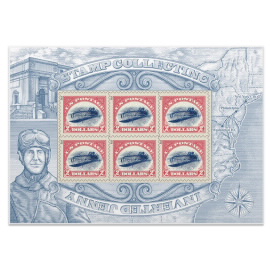 Inverted Jenny Souvenir Sheet