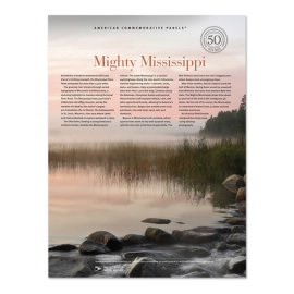 Mighty Mississippi American Commemorative Panel