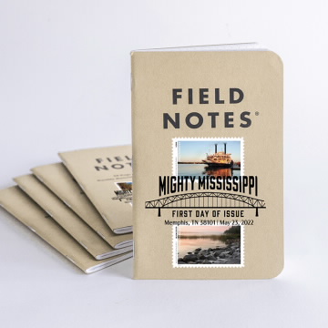 Mighty Mississippi Field Notes®  Notebooks