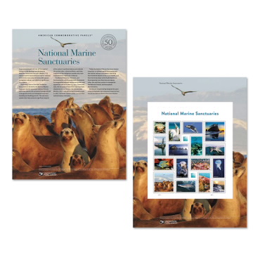 National Marine Sanctuaries American Commemorative Panel®