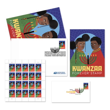 Kwanzaa Stamp Ceremony Memento