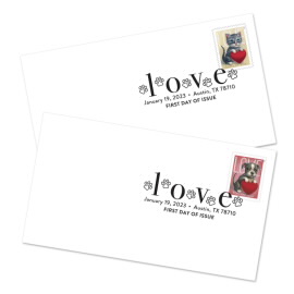Love 2023 First Day Cover