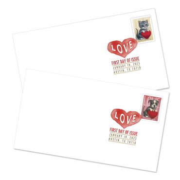 Love 2023 Digital Color Postmark
