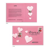 Love 2023 Stamp Pin with Cancellation Card - Puppy image