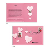 Love 2023 Stamp Pin with Cancellation Card, Puppy image