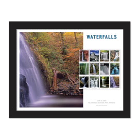Waterfalls Framed Stamp Upper Falls, NC