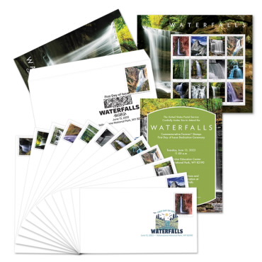 Waterfalls: U.S. Postal Service Commemorative Forever Stamps First