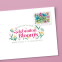 Celebration Blooms Digital Color Postmark