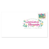 Celebration Blooms Digital Color Postmark image