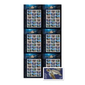 Protect Sea Turtles Press Sheet with Die-Cuts image
