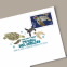 Protect Sea Turtles Digital Color Postmark