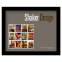 Shaker Design Framed Stamps, Gray Design