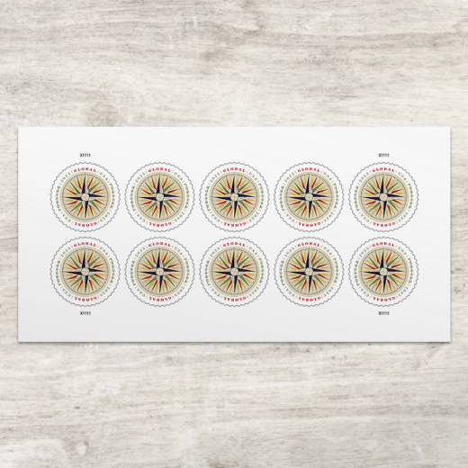Global: 1794 Compass Rose Stamps