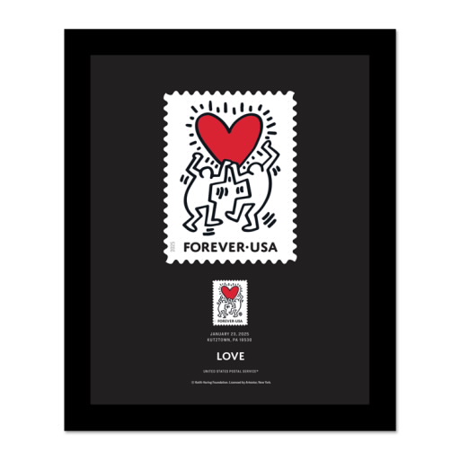 Love 2025 Framed Stamp
