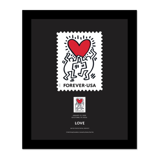 Love 2025 Framed Stamp