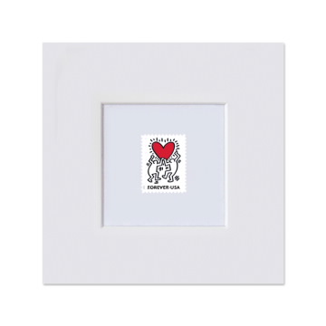 Love 2025 Matted Stamp