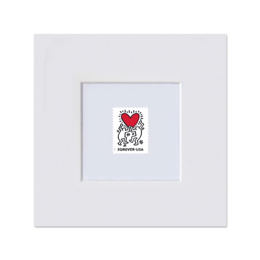 Love 2025 Matted Stamp