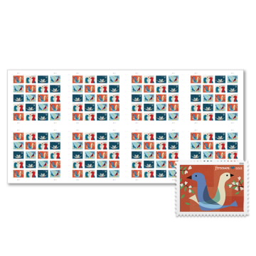 Love 2026 Press Sheet without Die-Cuts