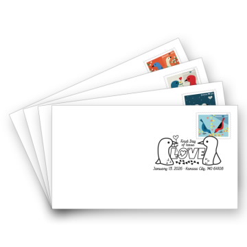 Love 2026 First Day Covers