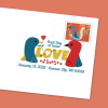 Love 2026 Digital Color Postmarks