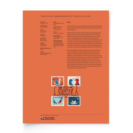 Love 2026 American Commemorative Cancellation Page
