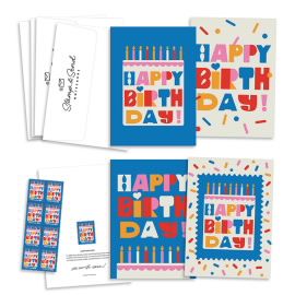 Happy Birthday Notecards