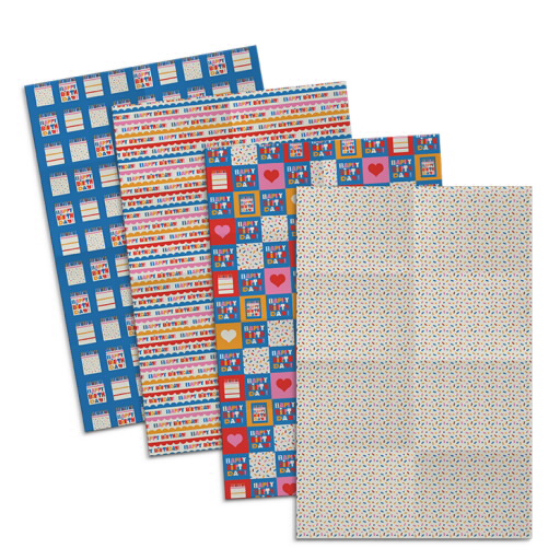 Happy Birthday Wrapping Paper