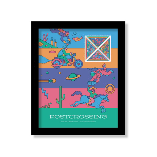 Postcrossing Framed Stamp