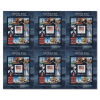 American Icons Press Sheets with Die-Cuts