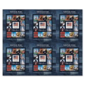 American Icons Press Sheets without Die-Cuts image