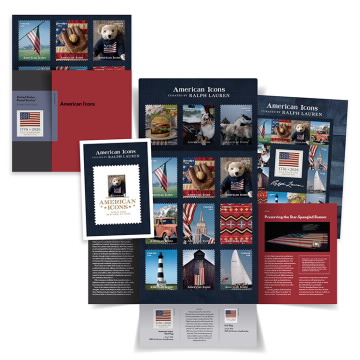 American Icons Stamp Portfolio