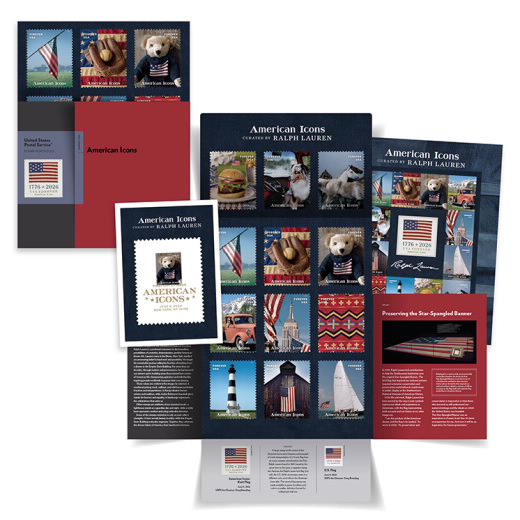 American Icons Stamp Portfolio