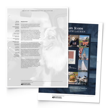 American Icons American Commemorative Collection Page
