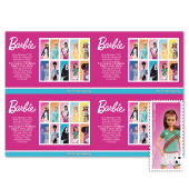 Barbie Press Sheet without Die Cuts image