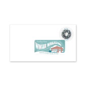 Winter Wreath Digital Color Postmark image