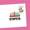 Kwanzaa 2026 Digital Color Postmark