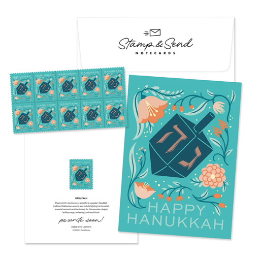 Hanukkah 2026 Notecards