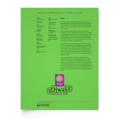 Diwali 2026 Stamp Commemorative Cancellation Page image