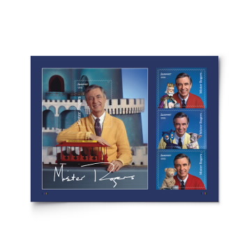 Mister Rogers Souvenir Sheet