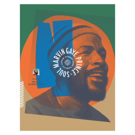 Marvin Gaye Screenprint Poster