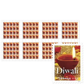 Diwali Press Sheet with Die-Cuts