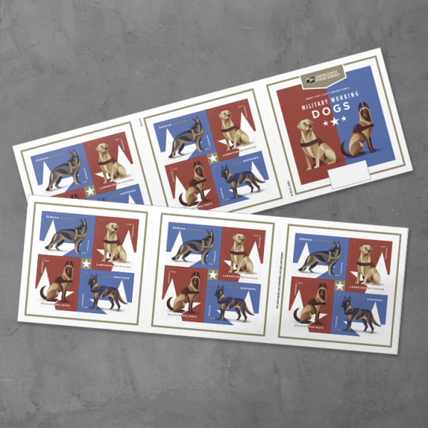 Military Working Dogs Stamp