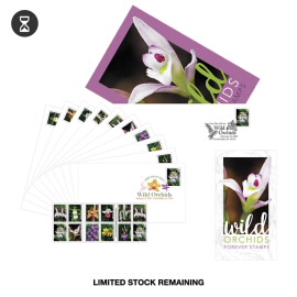 Wild Orchids Stamp Ceremony Memento