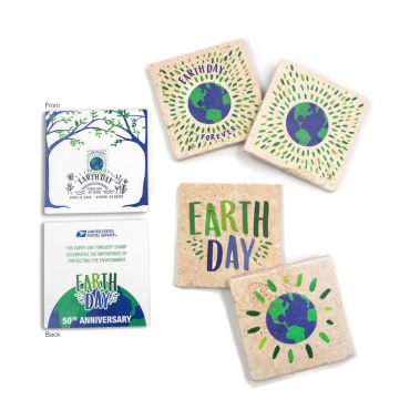 Earth Day Coasters