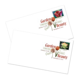 Garden Beauty Digital Color Postmark