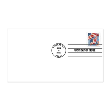 U.S. Flags 2022 First Day Cover (Book of 20)