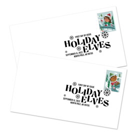 Holiday Elves First Day Cover