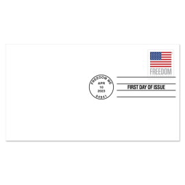 U.S. Flag 2023 First Day Cover, Stamp from Book of 20 